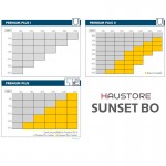 Estor enrollable Bandalux® Sunset Blackout