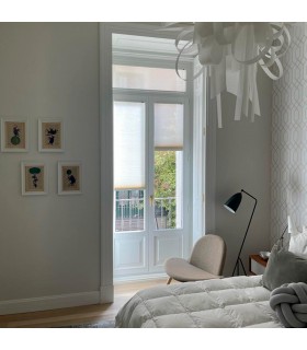 Duette Guided Curtain Luxaflex® Batiste Sheer Duotone 25mm