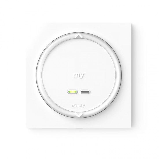 Interrupteur mural SOMFY® Amy 2 Modes io 1871096