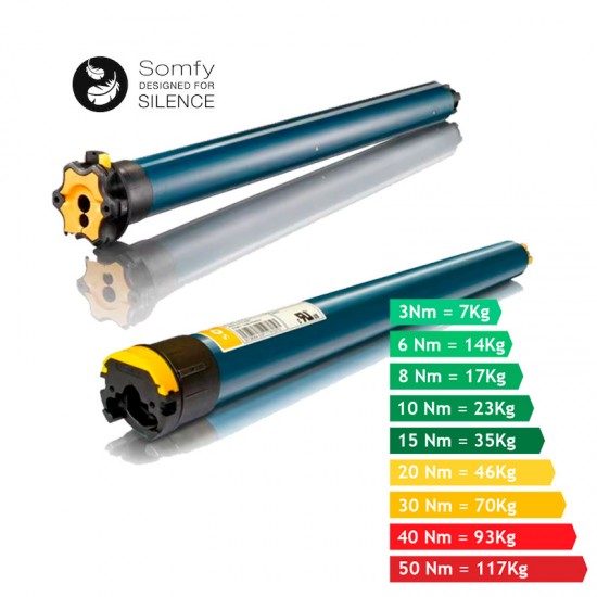 Moteur SOMFY® SONESSE 50 6/17 WT 1001784