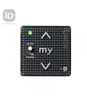 Wall Remote Control Module SOMFY® Smoove 1 A/M io Black Shine 1811015