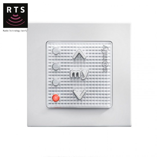 Mando de Pared SOMFY® Smoove Origin 4 RTS 1800295